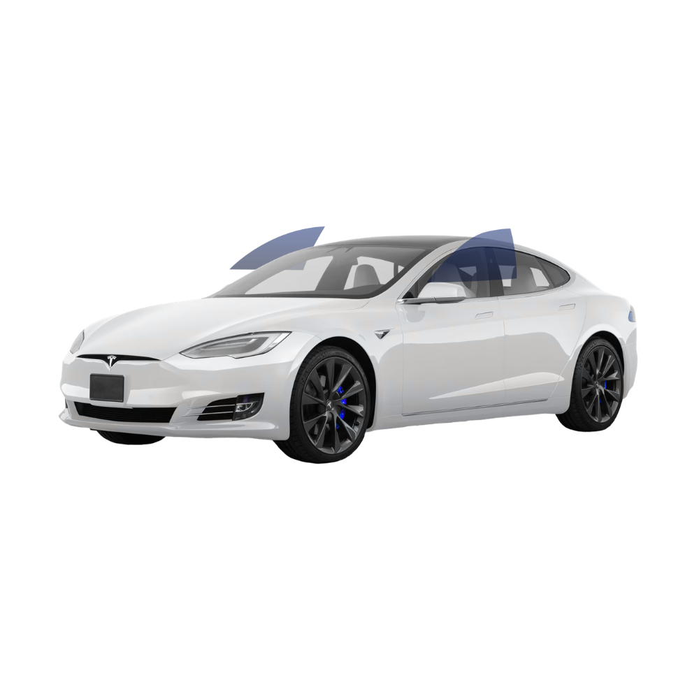 Front 2 Match window tint coverage on a vehicle